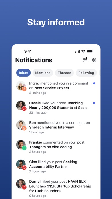 Silicon Slopes iPhone screenshot 5 - Social Networking app