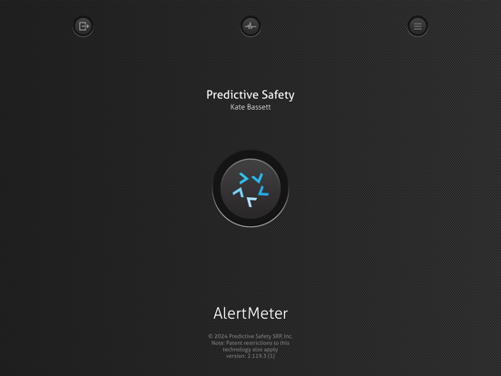 AlertMeter iPad screenshot 1 - Health & Fitness app