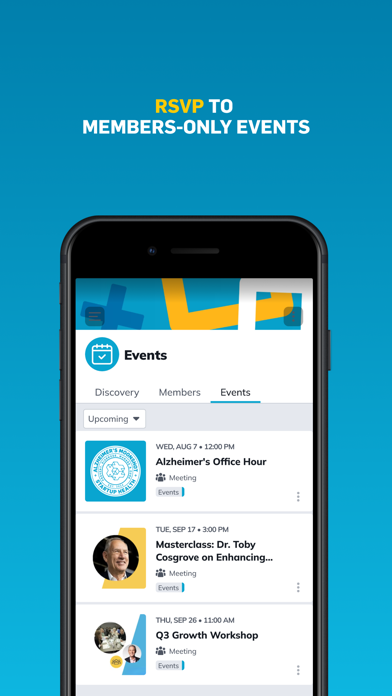 StartUp Health Member App iPhone screenshot 3 - Social Networking app