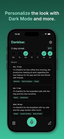 Dankbar: Gratitude Journal screenshot