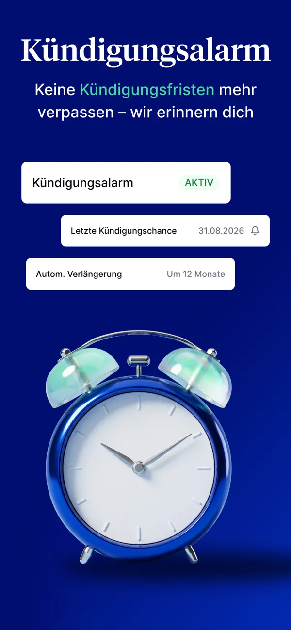 Clark – Versicherungen managen iPhone App Screenshot 5 – Finanzen