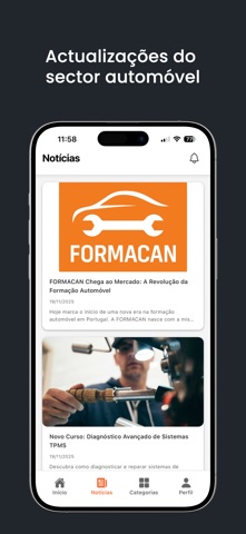 Formacan iPhone screenshot