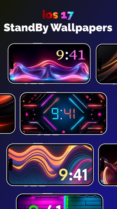 Screenshot #3 pour Glass Wallpapers OS 26 - 4K