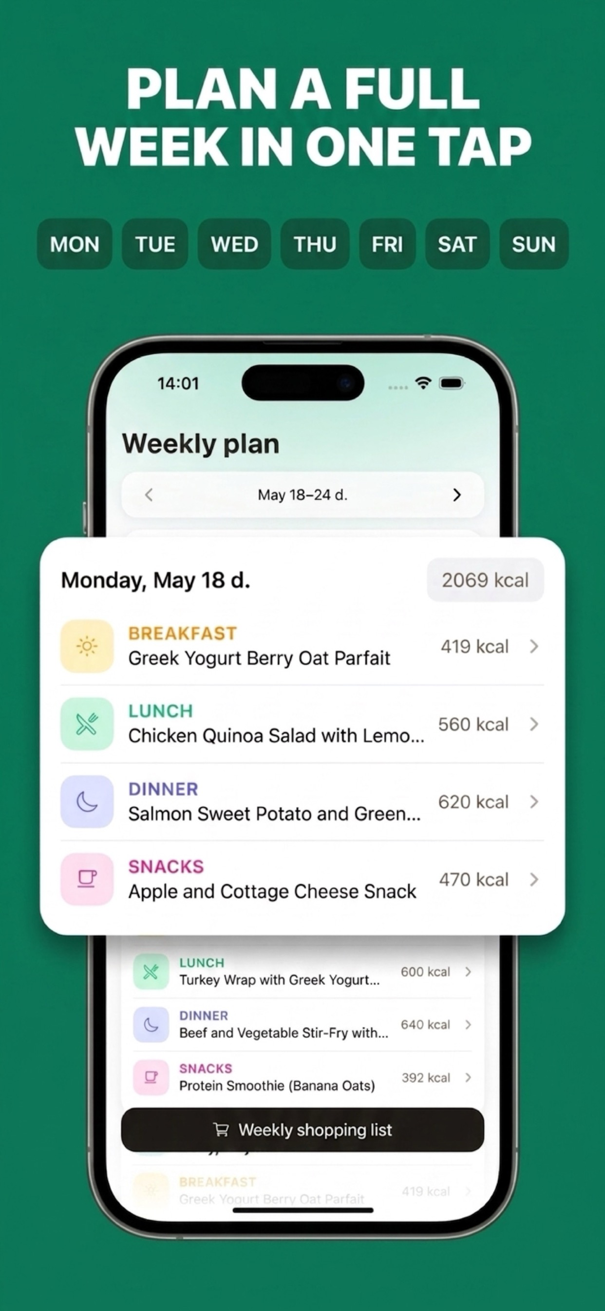 Mito: AI Diet & Meal Planner screenshot 4