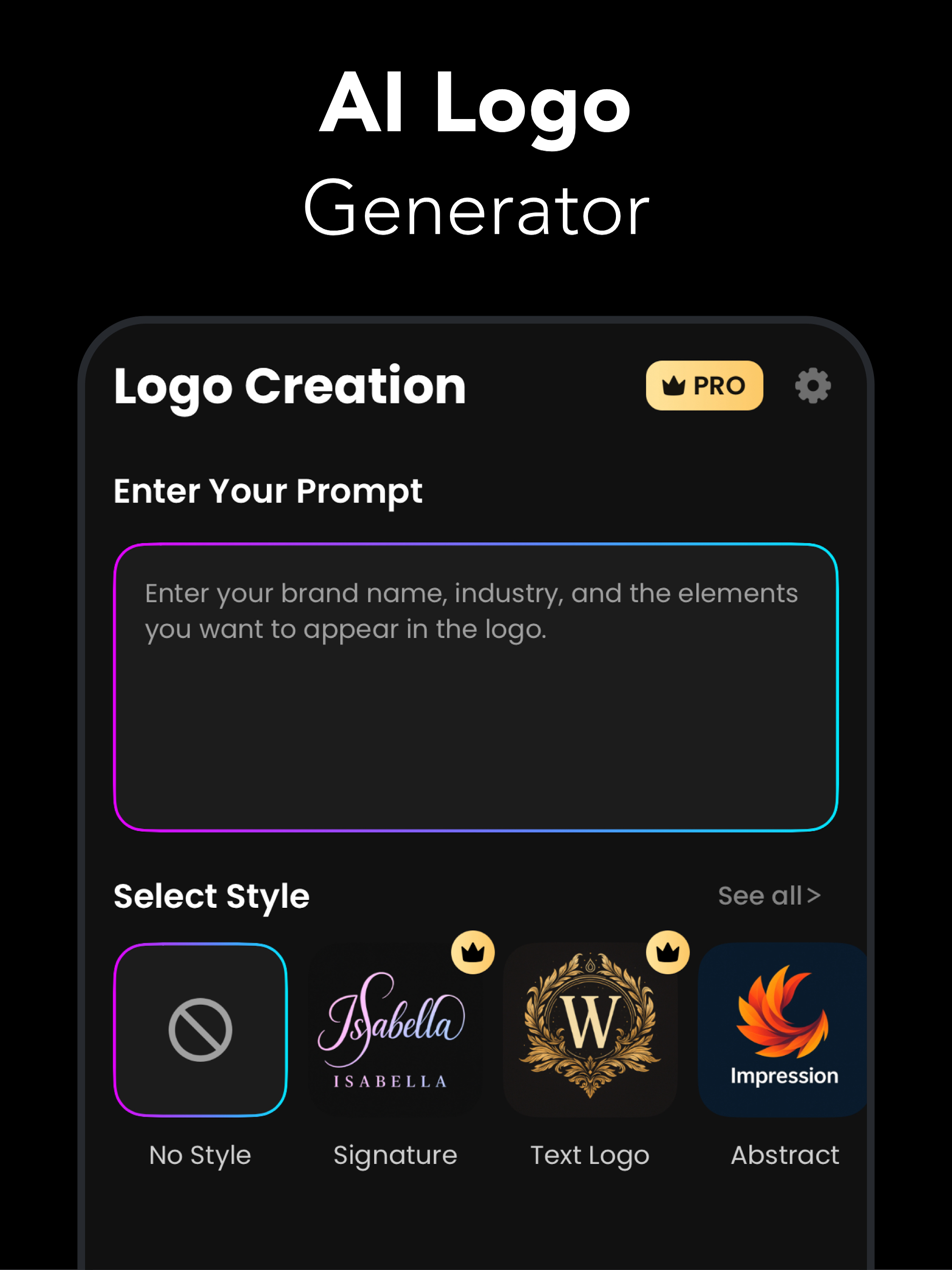 Logo Creator: Label maker