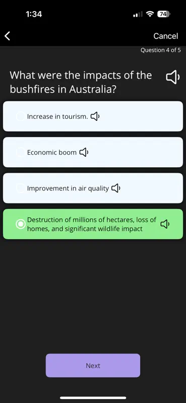 Aussie Citizenship Quiz screenshot 3 of 6
