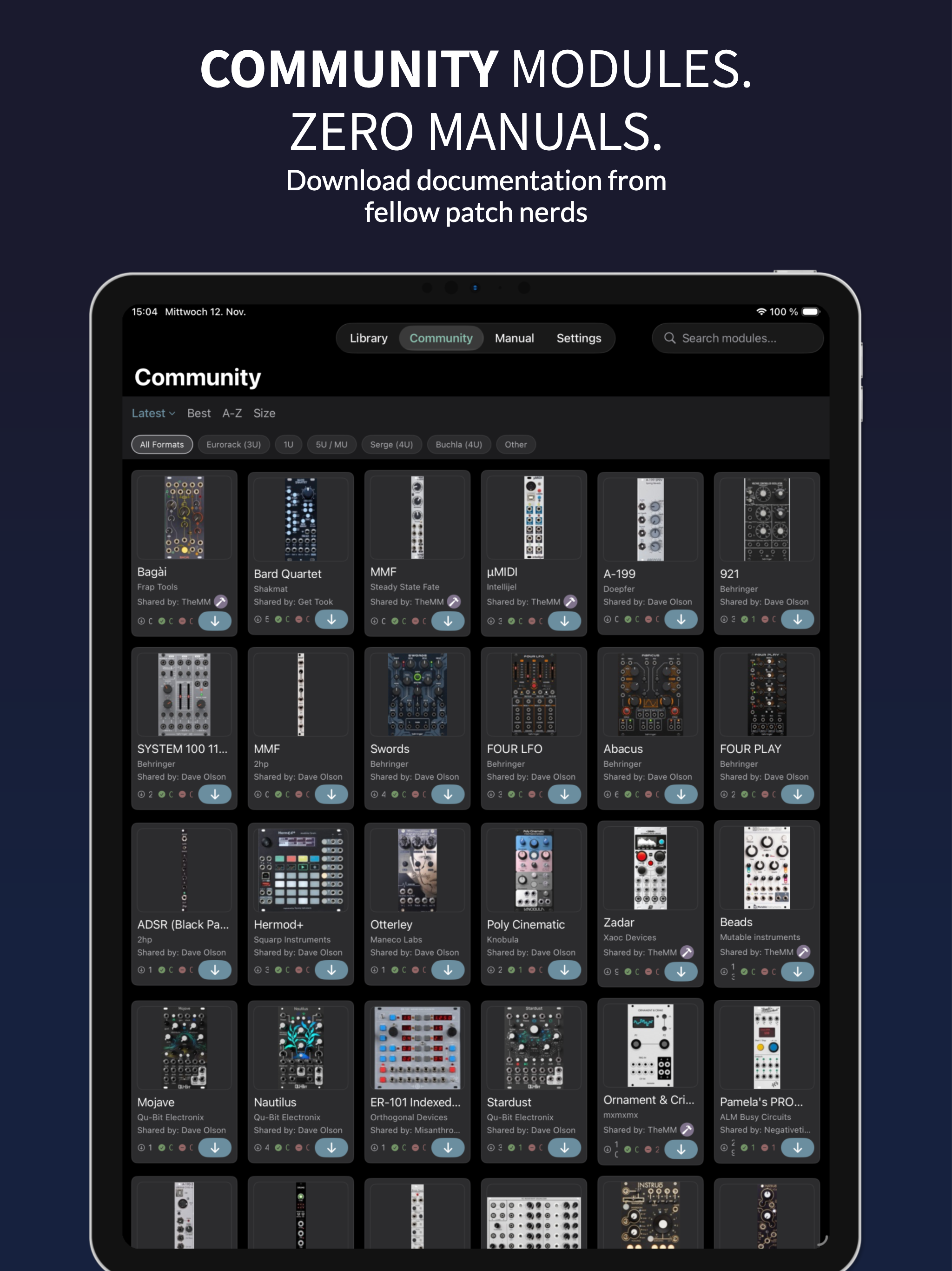 RackDocs - Eurorack Reference