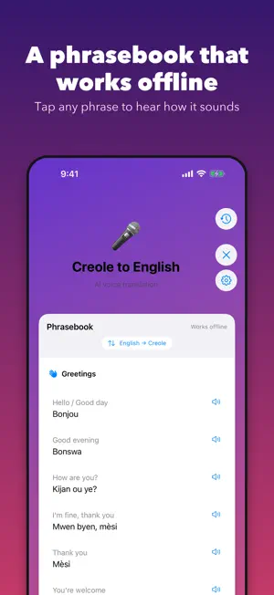 Creole Translator: Haitian AI screenshot 3