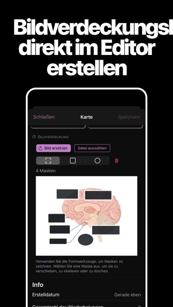 AlgoApp Lernkarten iPhone App Screenshot 2 – Bildung