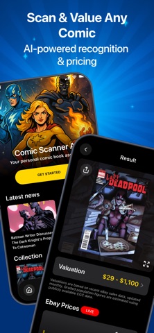Comic Value Scanner AI screenshot