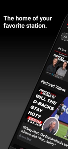 Arizona Sports 98.7 FM iPhone screenshot