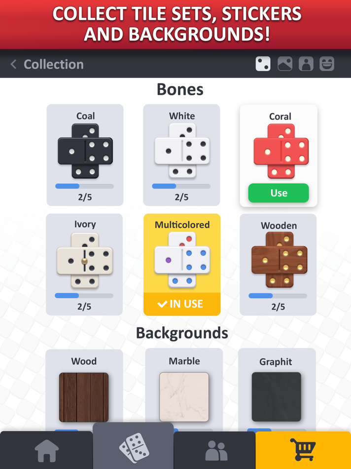 #4. Domino online - play dominoes! (iOS) Podle: Skill Cap