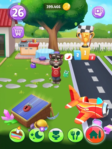 My Talking Tom 2 iPad screenshot