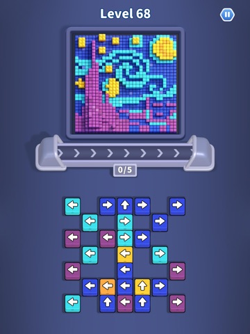Pixel Block Away iPad screenshot