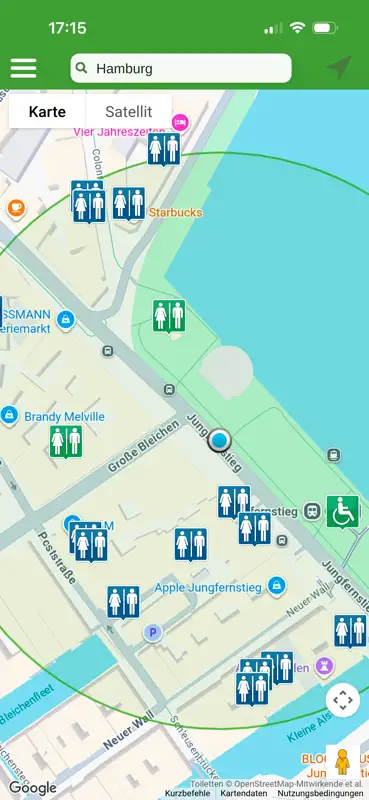 Toiletten Scout screenshot 1 of 5