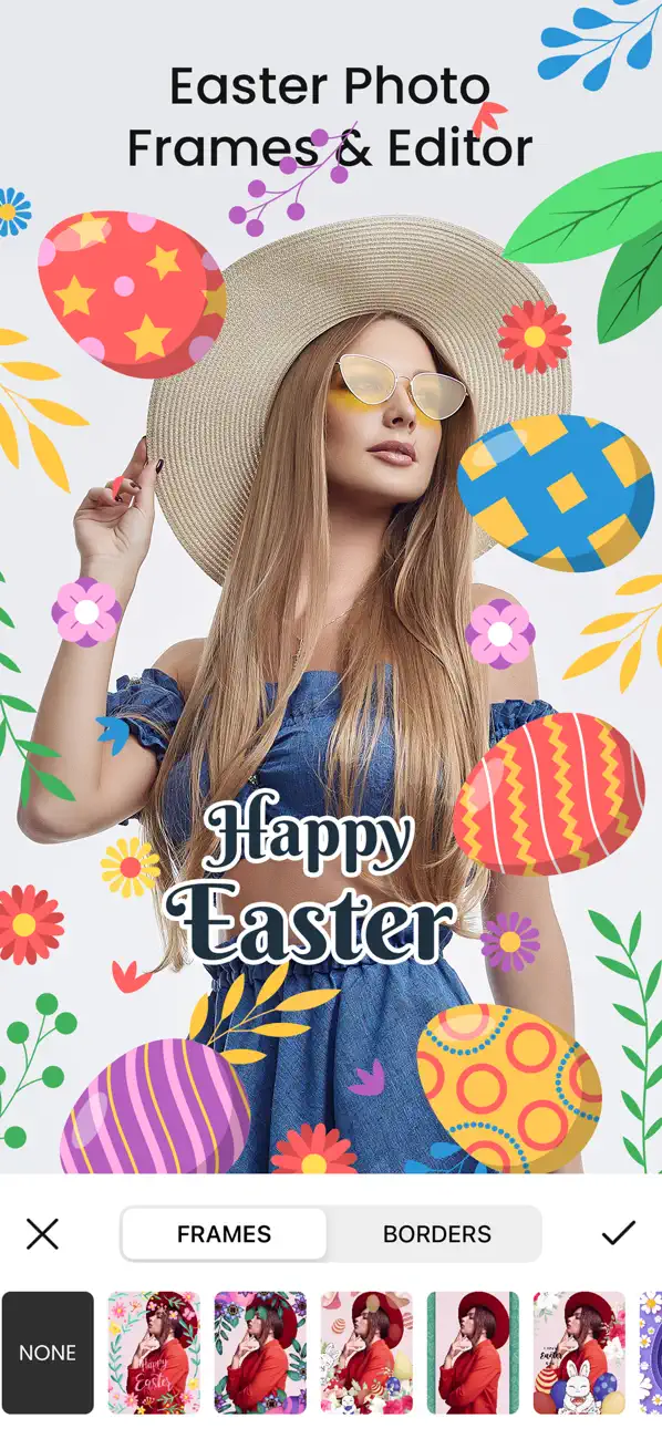 #1. Easter Photo Frames Editor! (iOS) By: Deepak Jalwa