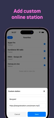 Radiola — online radio screenshot