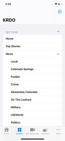 KRDO 13 Colorado Springs News iPhone screenshot