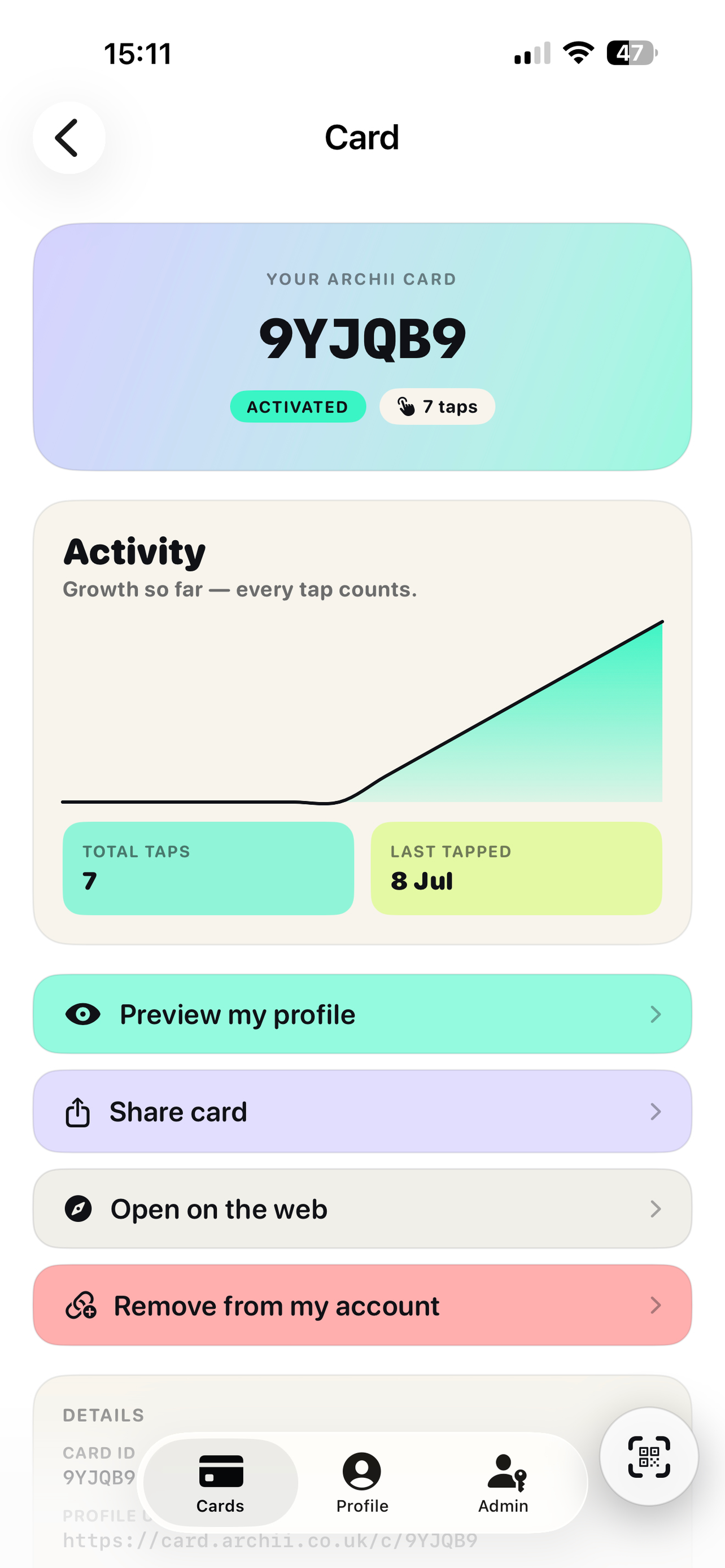 Archii - Smart Card screenshot 3