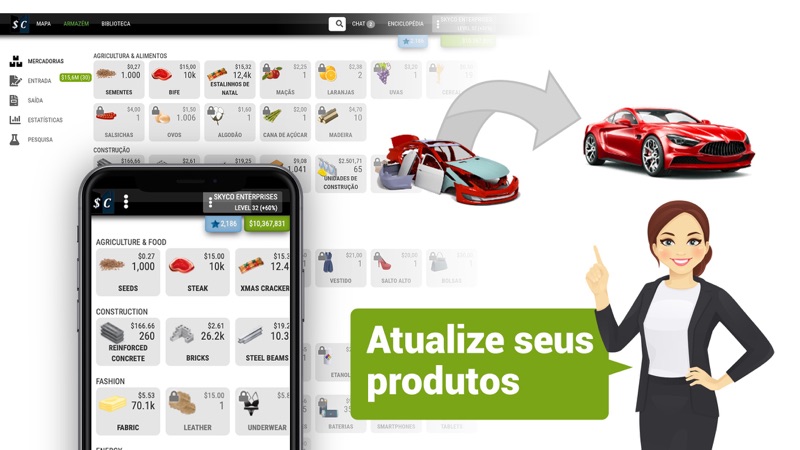 Sim Companies: MMO Tycoon screenshot 4