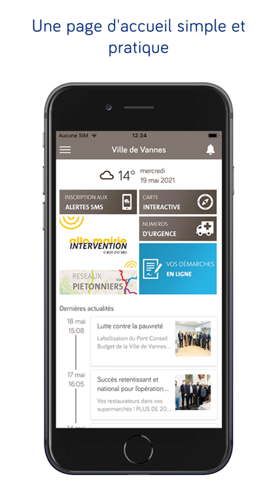 Screenshot #2 pour Ville de Vannes