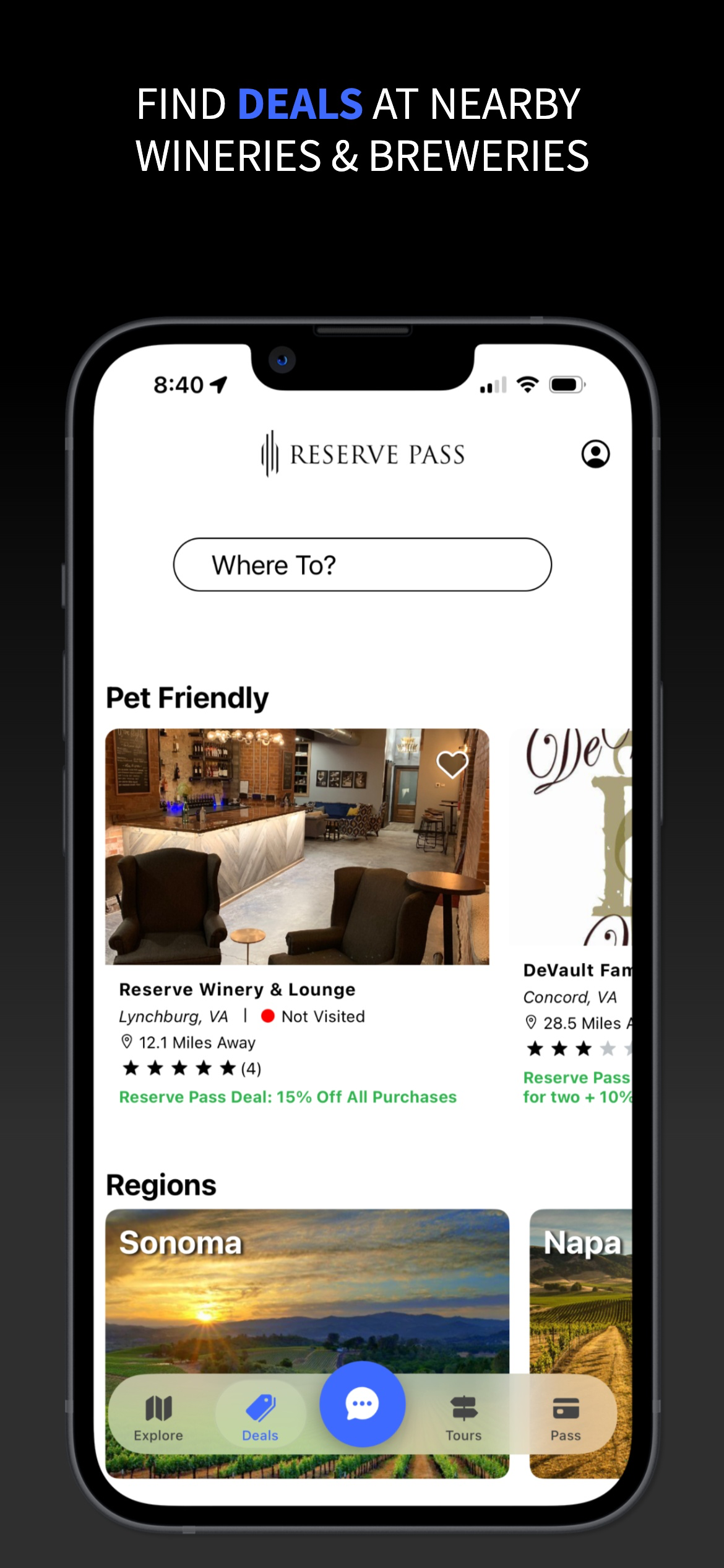 Reserve Tasting Pass screenshot 6