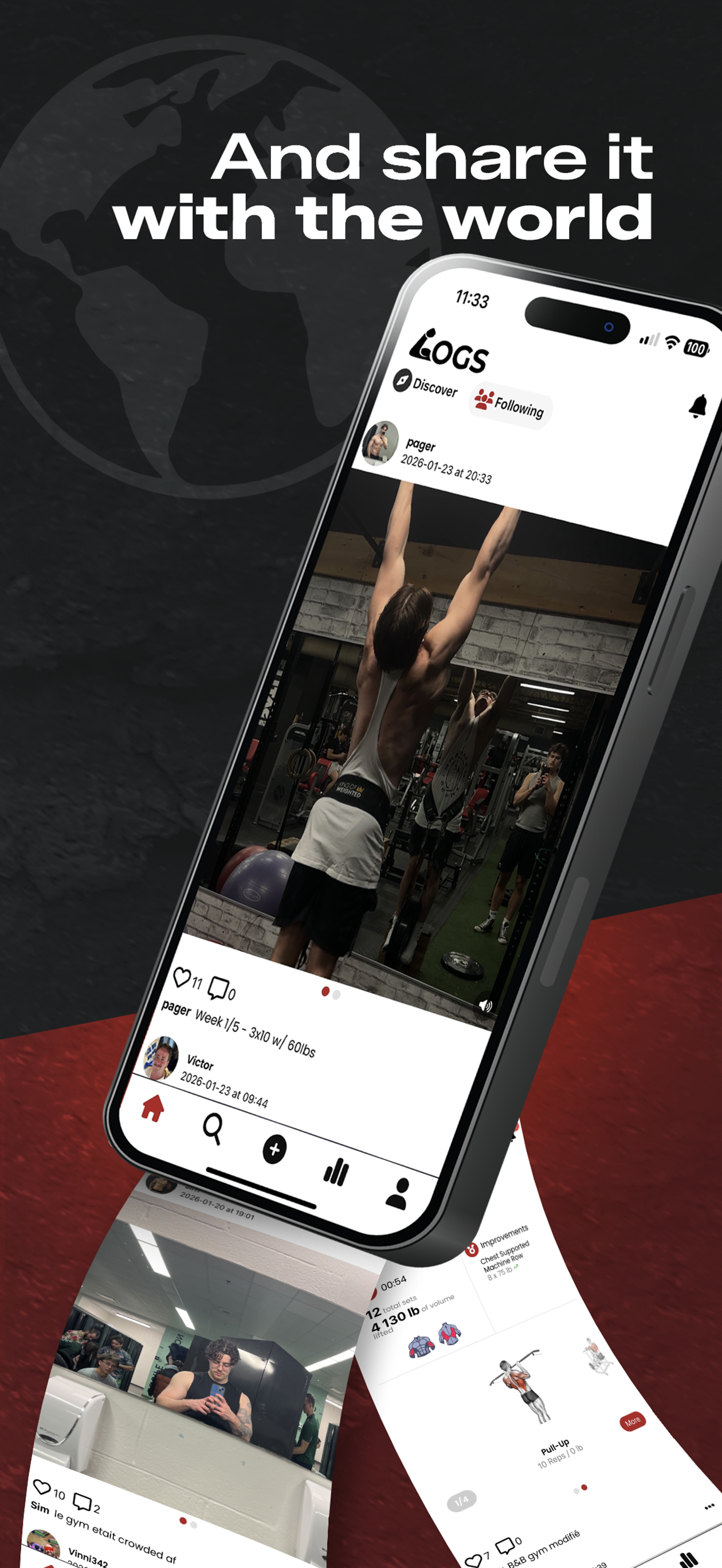 Logs: Gym Progressive Overload