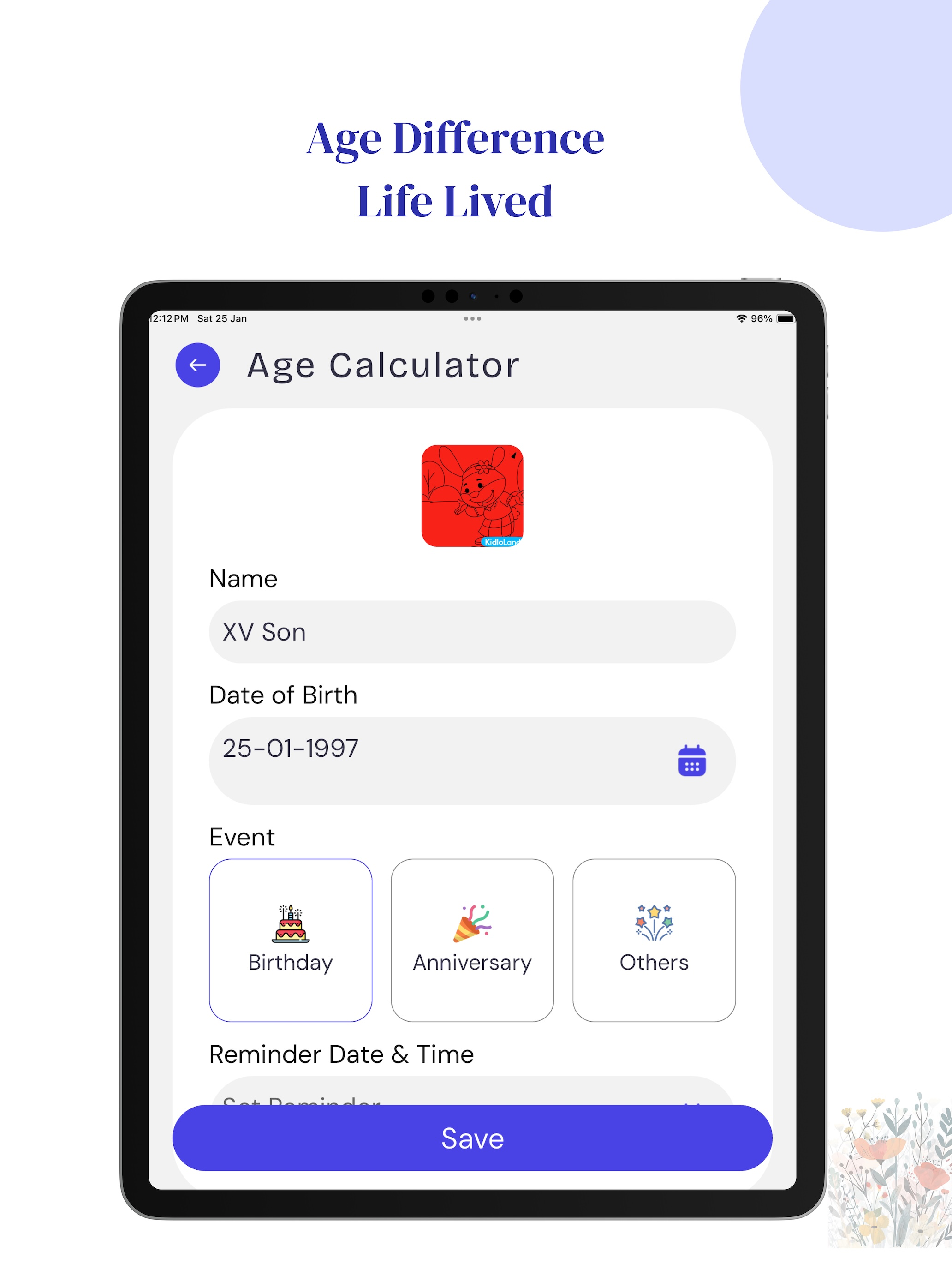 AgeCalc: Date-Life Calculator