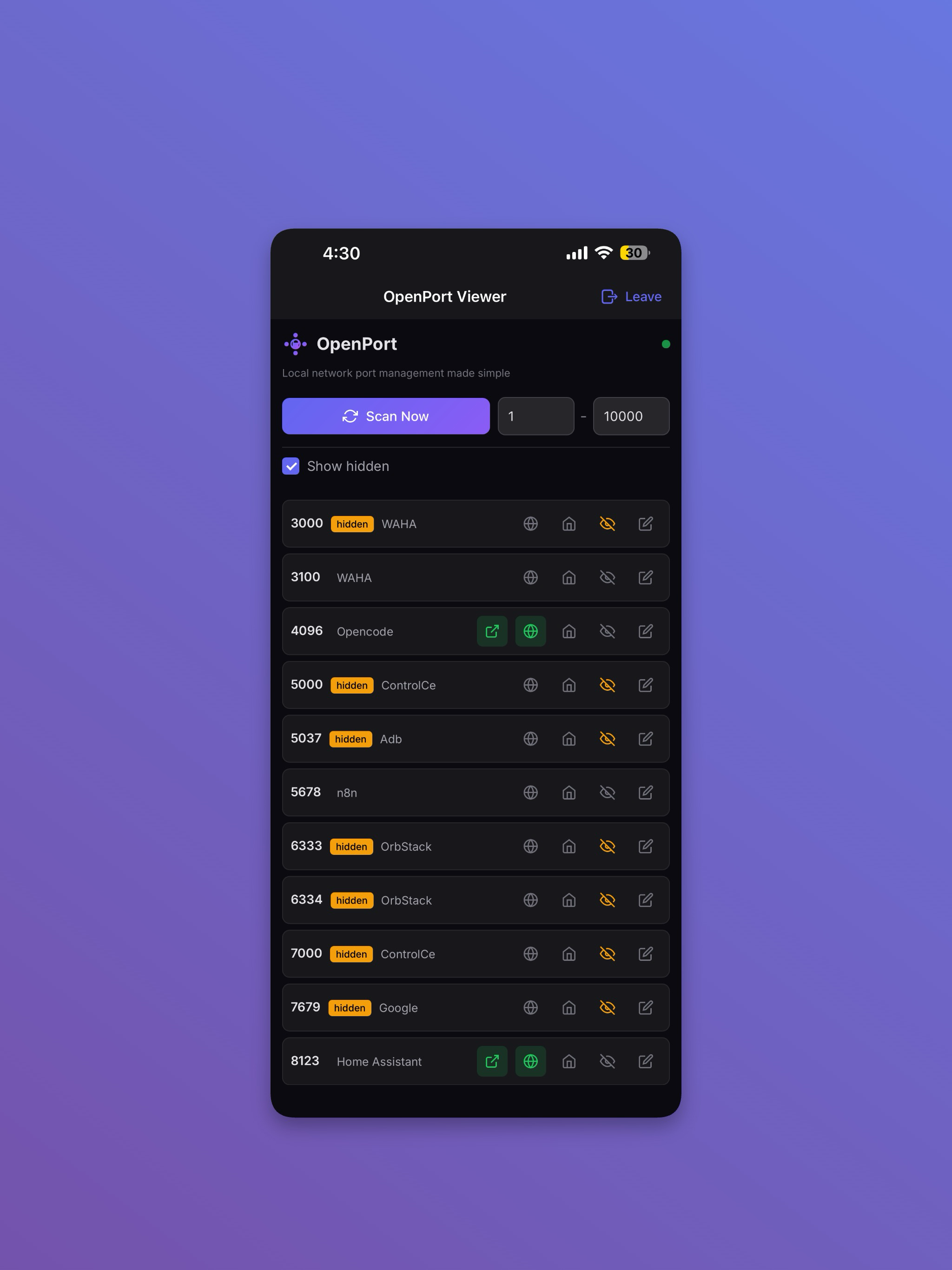 OpenPort Viewer screenshot 11