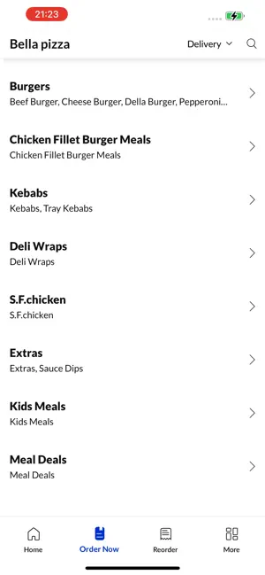 Bella Pizza Rotherham. screenshot 3