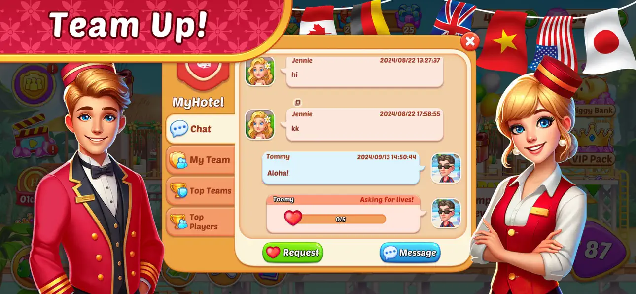 My Hotel - Grand Guest Mania iOS Mod IPA screenshot 5 - iOS game interface