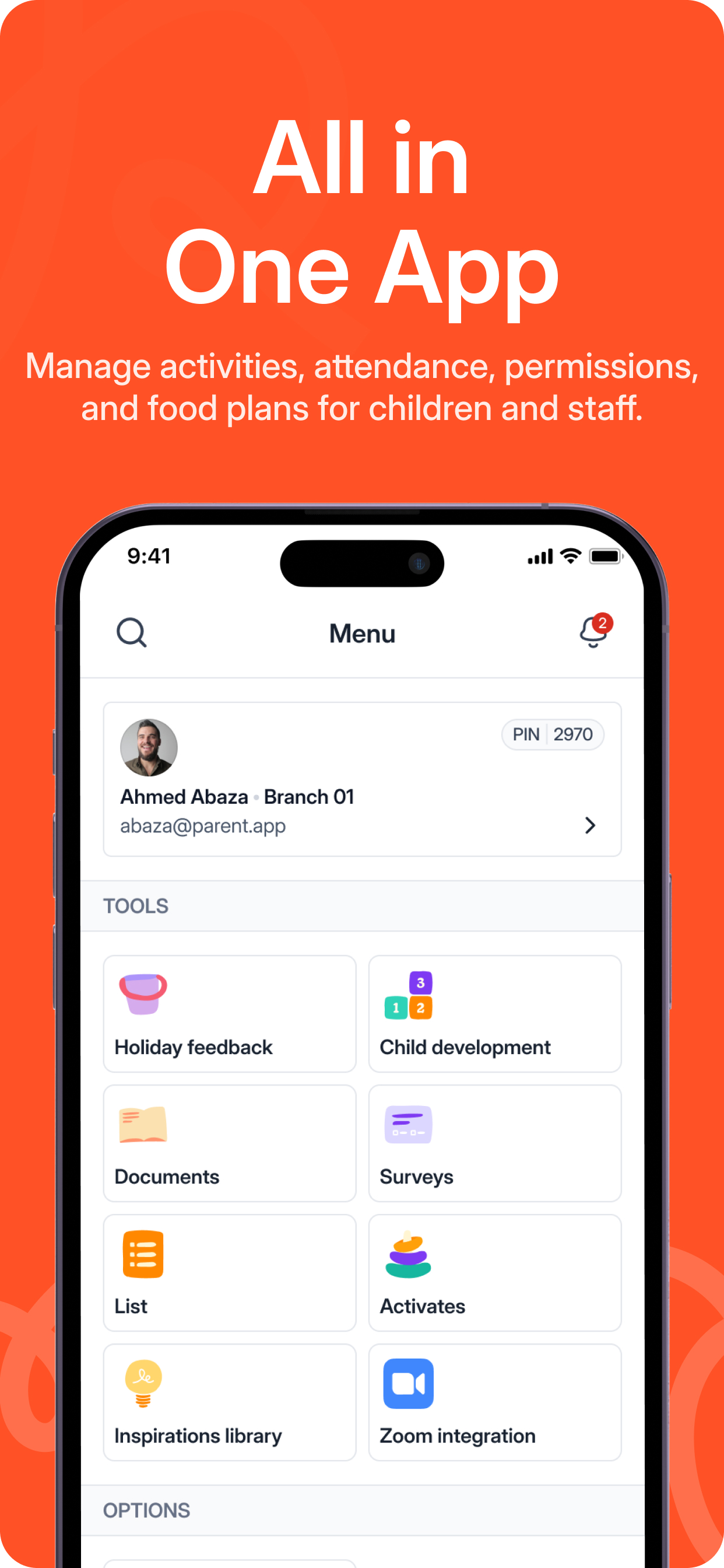 Parent: Child Care App screenshot 4