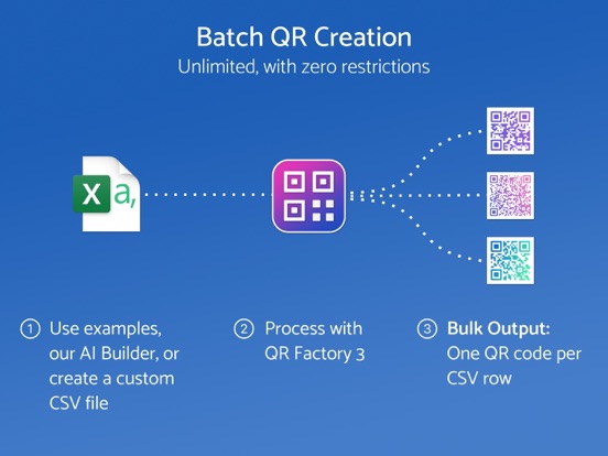 QR Factory 3 iPad screenshot 2 - Graphics & Design app