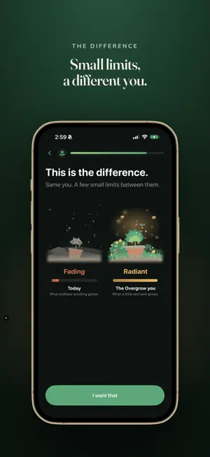 Overgrow: Screen Time Control screenshot 3