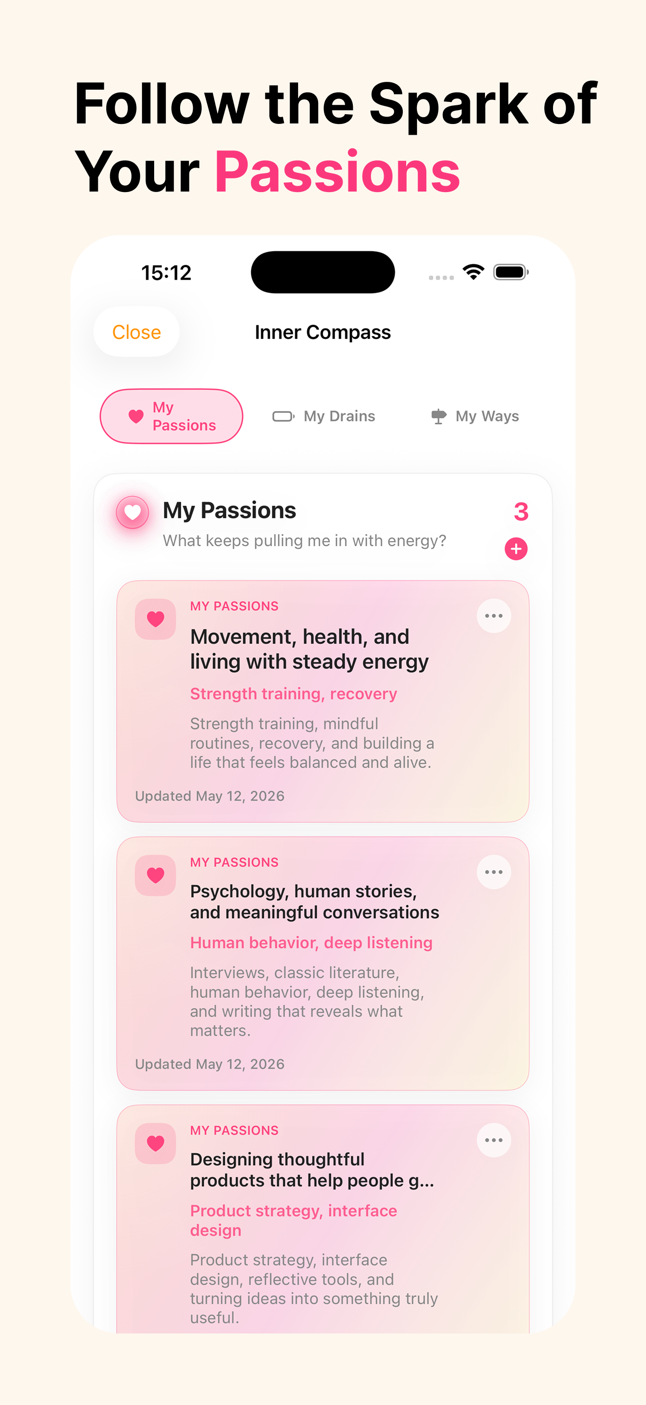 Evolournal: Identity Journal