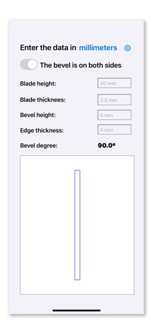 Bevel Calculator screenshot