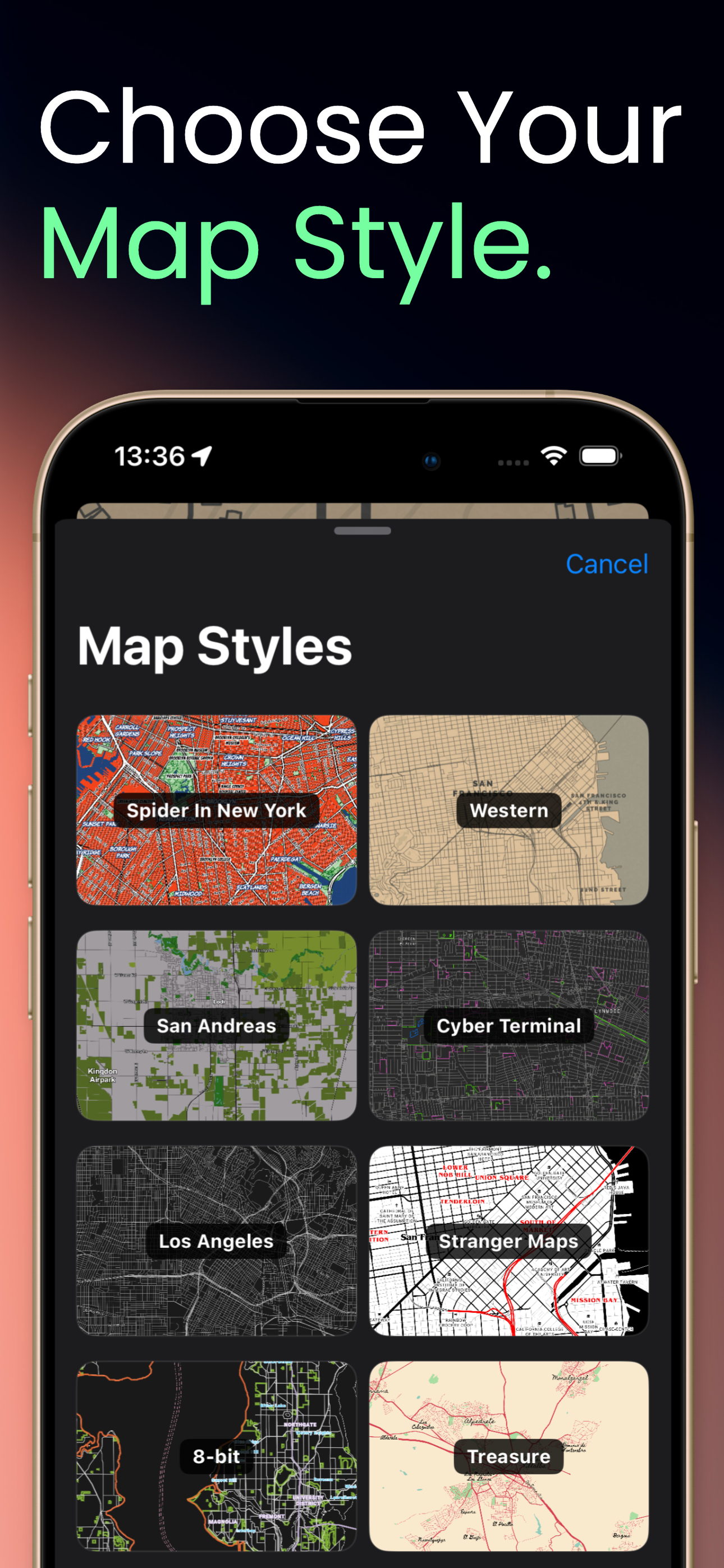 Game Maps IRL: SpawnMap GPS
