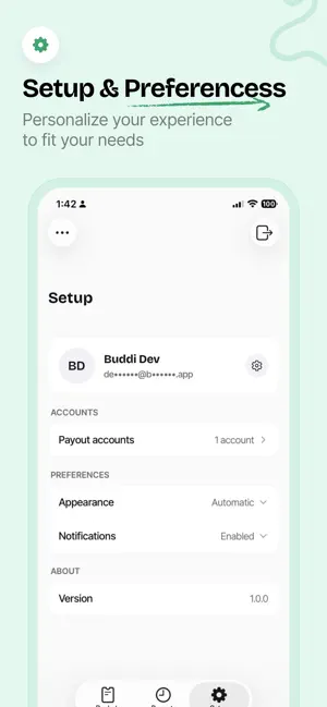 buddi. screenshot 4