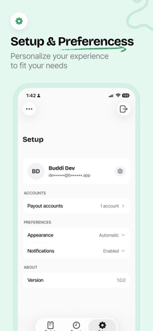 buddi. screenshot