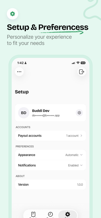 buddi. Screenshot 4 of 5