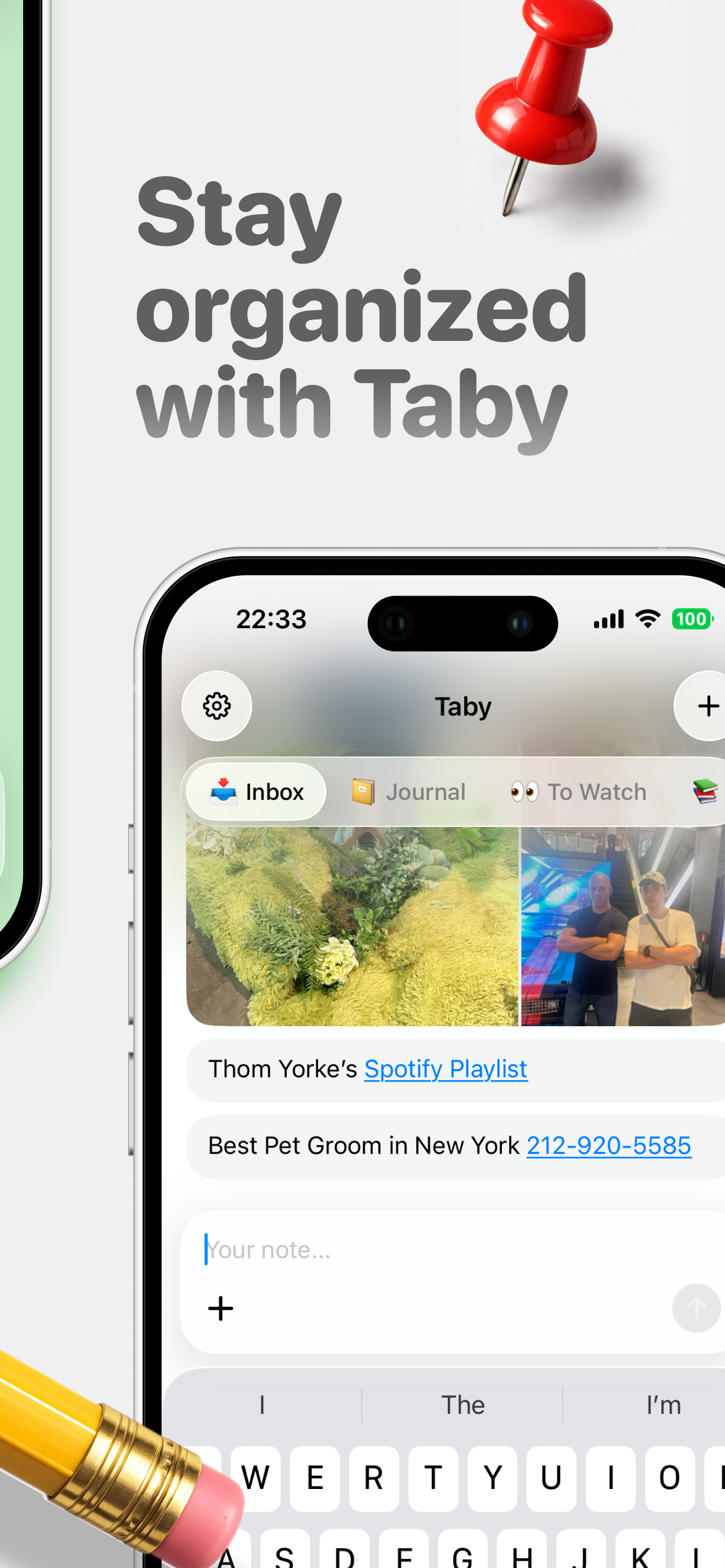 Notes & Lists - Taby