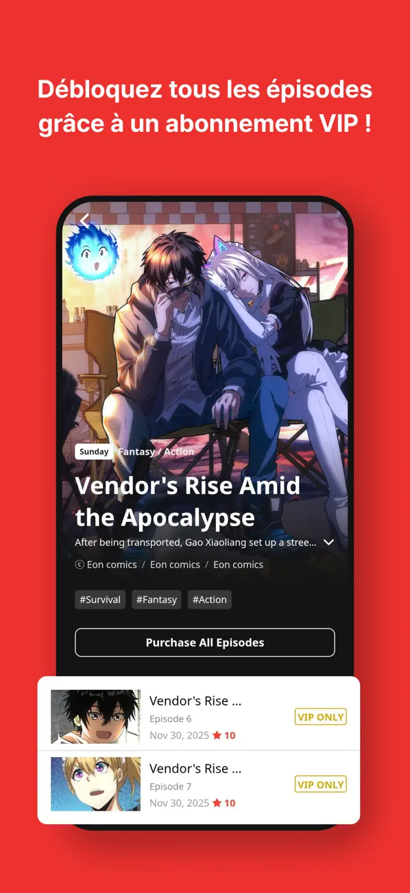 Screenshot #2 pour Toomics - Webtoons illimités