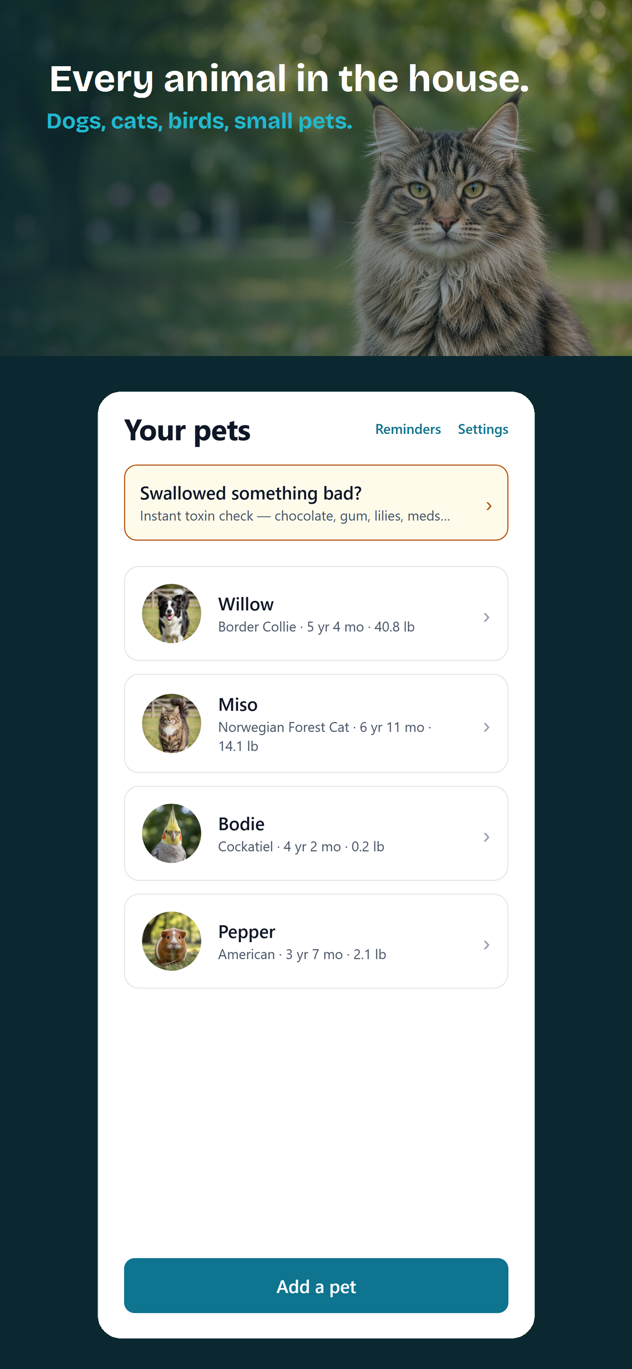 LanternPet: Pet Health Guide screenshot 2