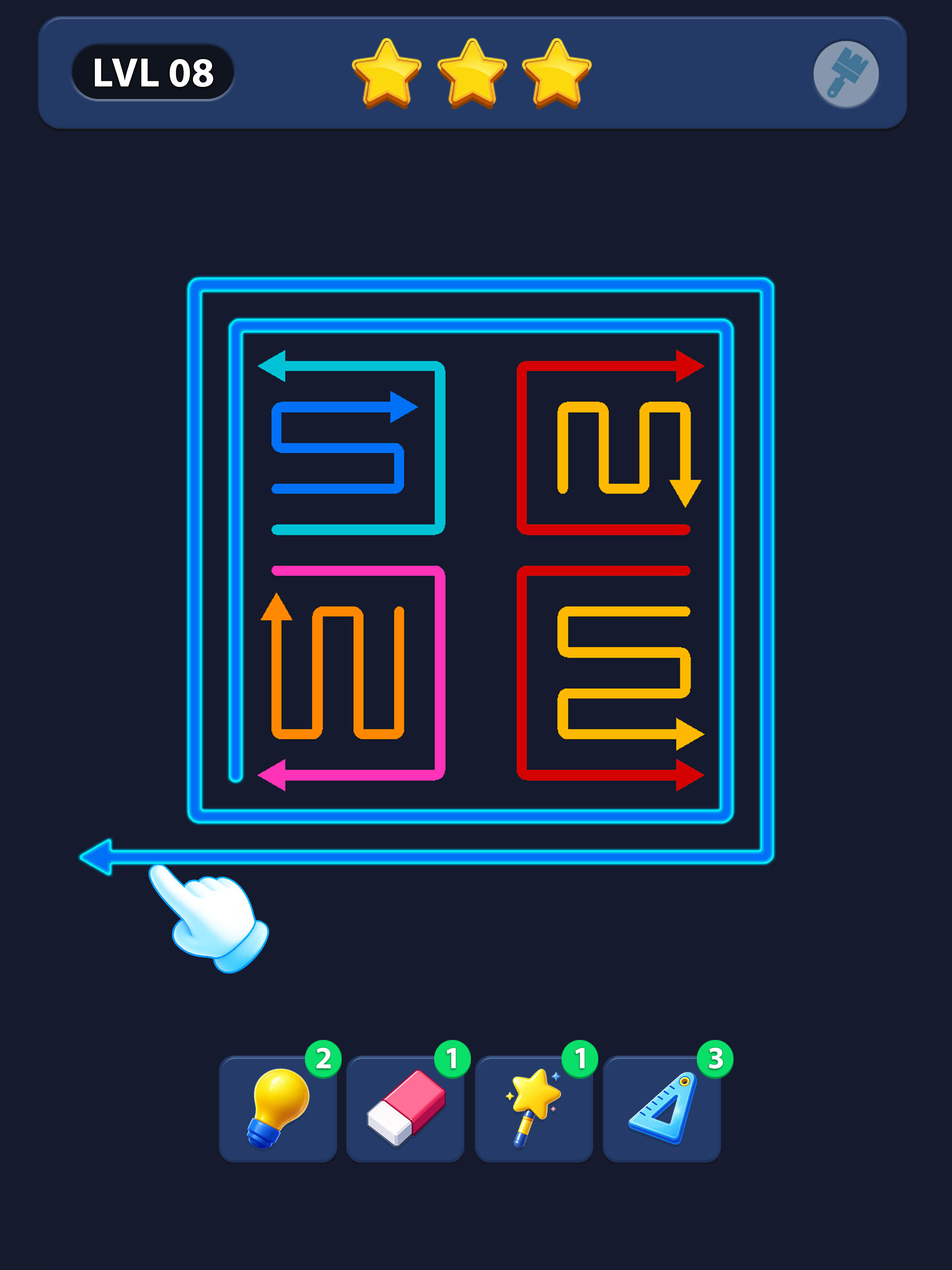 Tap Out Maze Puzzle screenshot 7