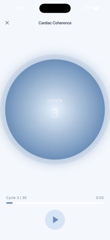 Inhale - Calm Breathing Screenshot 4 of 5