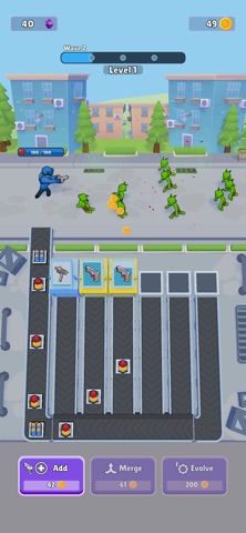 Bullet Merge Master iPhone screenshot