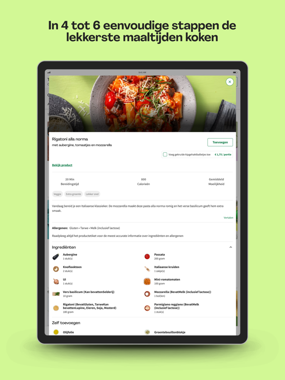 HelloFresh: Koken. Eten. Klaar iPad app afbeelding 7
