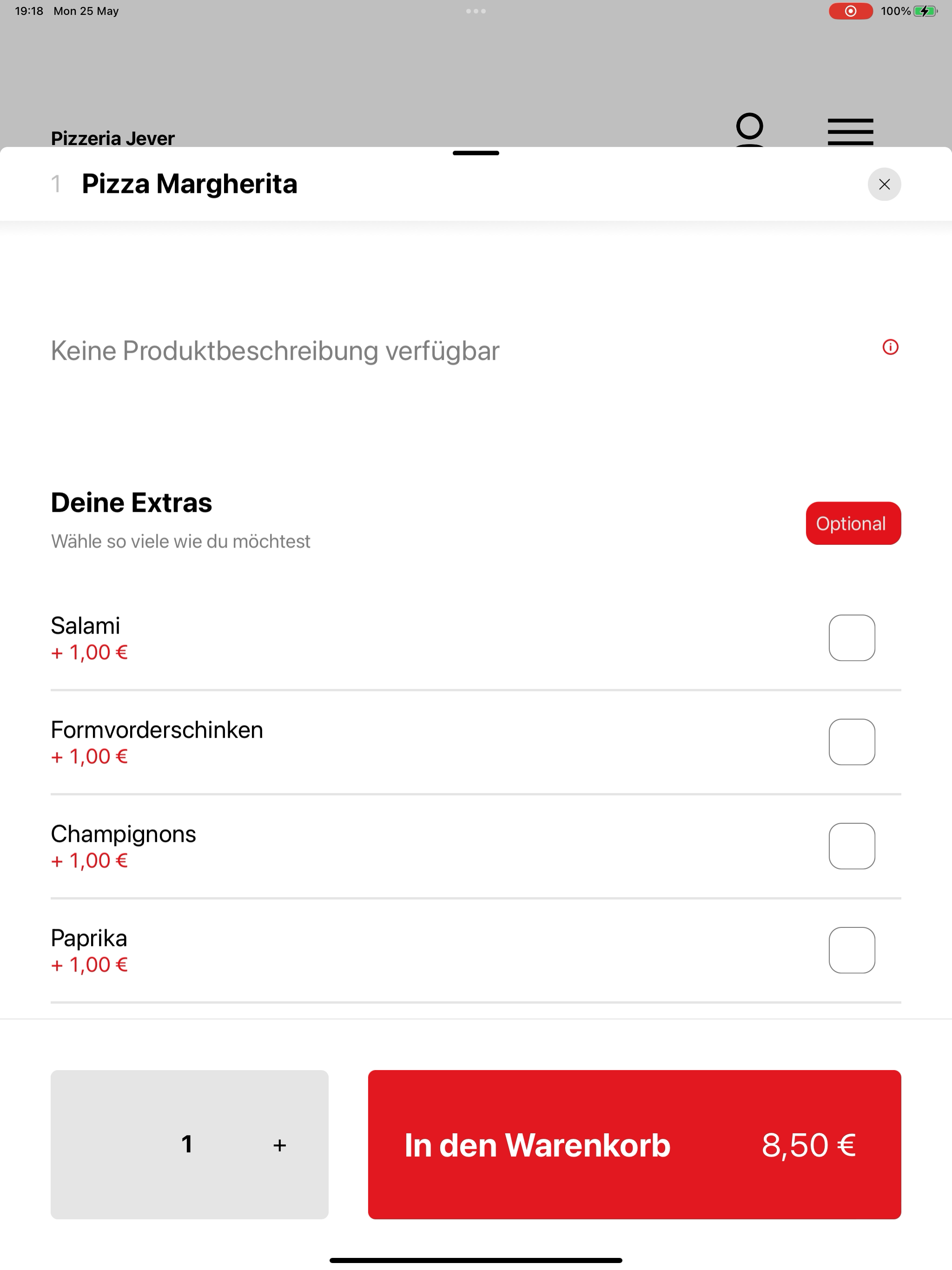 Pizzeria Jever screenshot 8