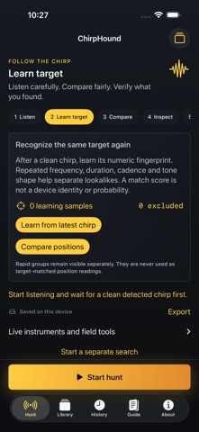 ChirpHound: Smoke Alarm Finder screenshot