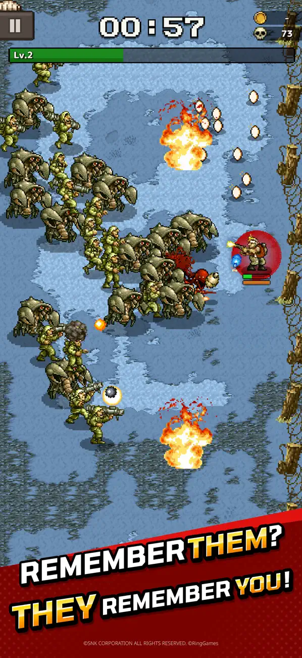 Metal Slug Rush iOS Mod IPA screenshot 2 - iOS game interface